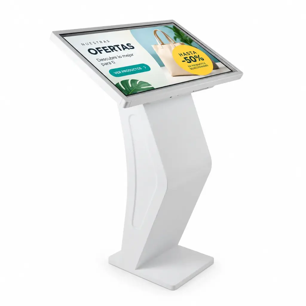 Atril interactivo 32” Táctil de Pié