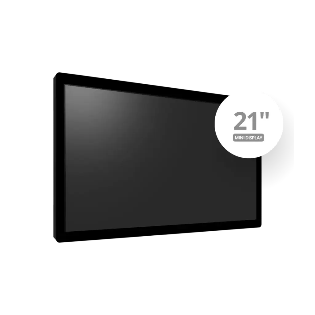 Mini Pantalla para montar SLIM 21" Negra